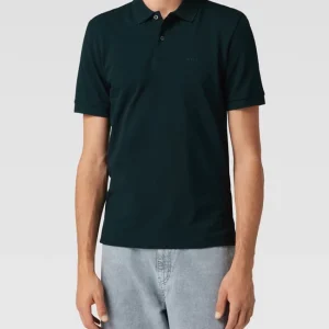 Rabatt ? BOSS Poloshirt Mit Label-Stitching Modell ‘Pallas’ – Grün ? 13