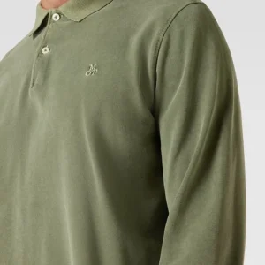 Angebote ? Marc O’Polo Poloshirt Mit Label-Stitching Modell ‘Washer Polo Basic’ – Olivgrün ? 11