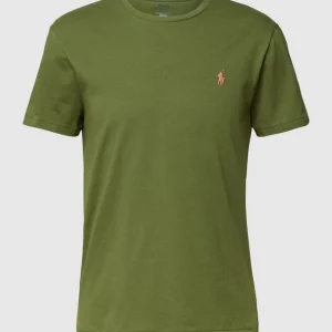 Rabatt ? Polo Ralph Lauren T-Shirt Mit Label-Stitching – Olivgrün ? 9