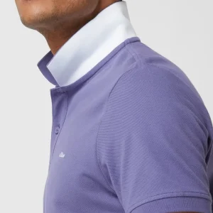 Budget ? S.Oliver RED LABEL Regular Fit Poloshirt Aus Piqué – Purple ? 11
