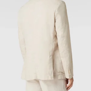 Coupon ? BOSS Sakko Mit Anstecknadel Modell ‘Hanry’ – Offwhite ⌛ 15