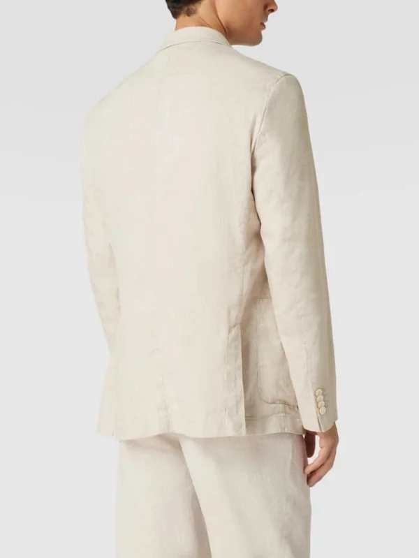 Coupon ? BOSS Sakko Mit Anstecknadel Modell ‘Hanry’ – Offwhite ⌛ 6