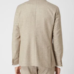 Blitzangebot ? DIGEL Modern Fit 2-Knopf-Sakko Mit Seide-Anteil Modell ‘Edward’ – Beige ⌛ 19