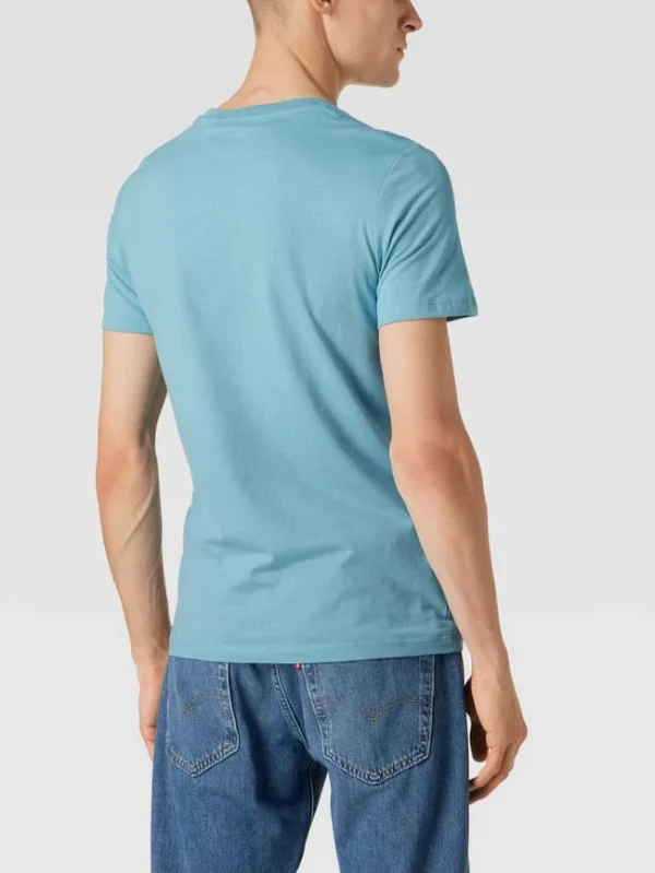 Billig ⌛ S.Oliver RED LABEL T-Shirt Mit Label-Print – Hellblau ? 6