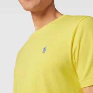 Beste Bewertungen von ? Polo Ralph Lauren T-Shirt Mit Label-Stitching – Gelb ? 11