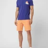 Esprit Regular Fit T-Shirt Mit Logo-Print – Lila 17