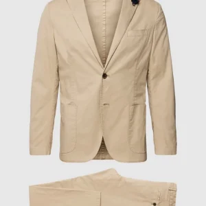 Am billigsten ? Tommy Hilfiger Anzug Mit Strukturmuster Modell ‘Garment’ – Offwhite ? 11