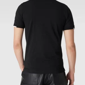 Guess Poloshirt Mit Label-Print – Schwarz 15