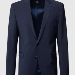 Strellson Slim Fit 2-Knopf-Sakko Mit Stretch-Anteil ‚Flex Cross‘ – Marineblau 9