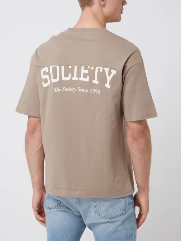 Jack & Jones T-Shirt Aus Baumwolle Modell ‚Mash‘ – Beige 6