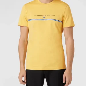 Rabatt ? Christian Berg Men T-Shirt Mit Label-Print – Gelb ? 13