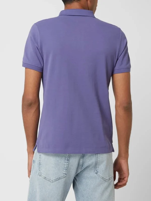 Budget ? S.Oliver RED LABEL Regular Fit Poloshirt Aus Piqué – Purple ? 6
