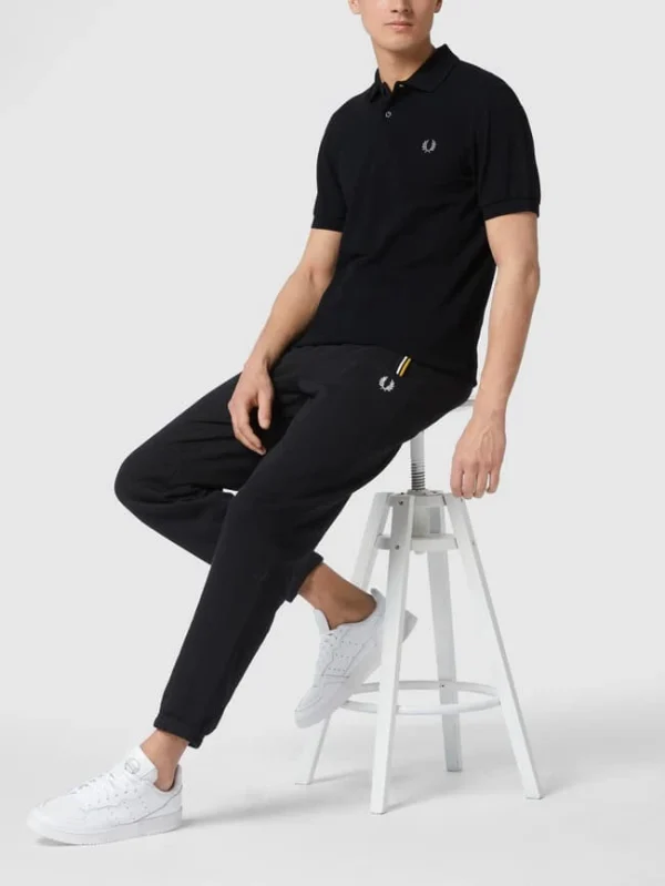 Rabatt ⌛ Fred Perry Poloshirt Aus Piqué – Schwarz ? 1