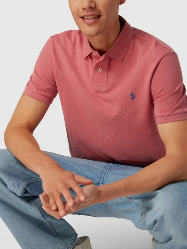 Polo Ralph Lauren Poloshirt Mit Label-Stitching – Koralle 4