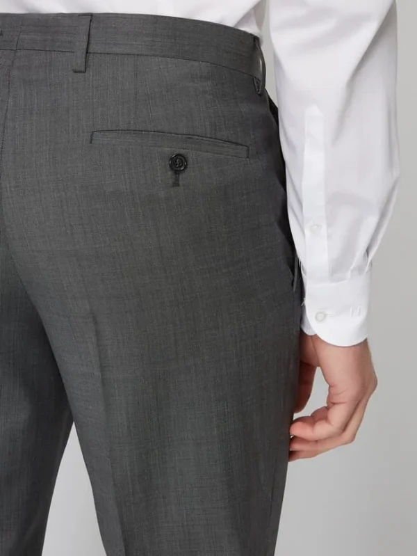 Großhandel ❤️ Pierre Cardin Regular Fit Anzughose Aus Schurwollmischung – Mittelgrau ? 4