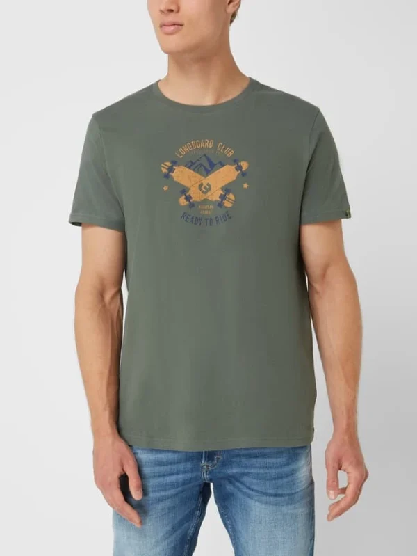 Ragwear T-Shirt Aus Bio-Baumwolle Modell ‚Bardio‘ – Olivgrün 5