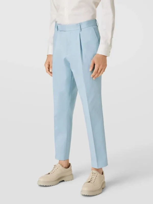 Aktion ? BOSS Slim Fit Anzug Modell ‘Hanry’ – Hellblau ? 8