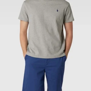Top 10 ? Polo Ralph Lauren Classic Fit T-Shirt Mit Logo-Stitching – Hellgrau ? 13