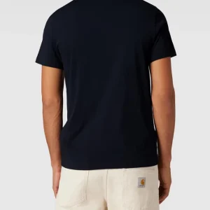 Angebote ? Fred Perry T-Shirt Mit Label-Print Modell ‘Laurel’ – Marineblau ? 15