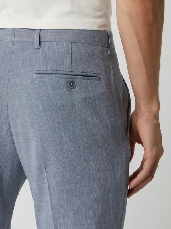 Coupon ⭐ Montego Anzughose Mit Stretch-Anteil – Blau ? 4