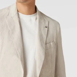 Coupon ? BOSS Sakko Mit Anstecknadel Modell ‘Hanry’ – Offwhite ⌛ 11