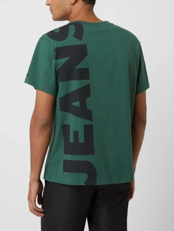 Pepe Jeans T-Shirt Mit Logo-Print Modell ‚Shedrick‘ – Dunkelgrün 6