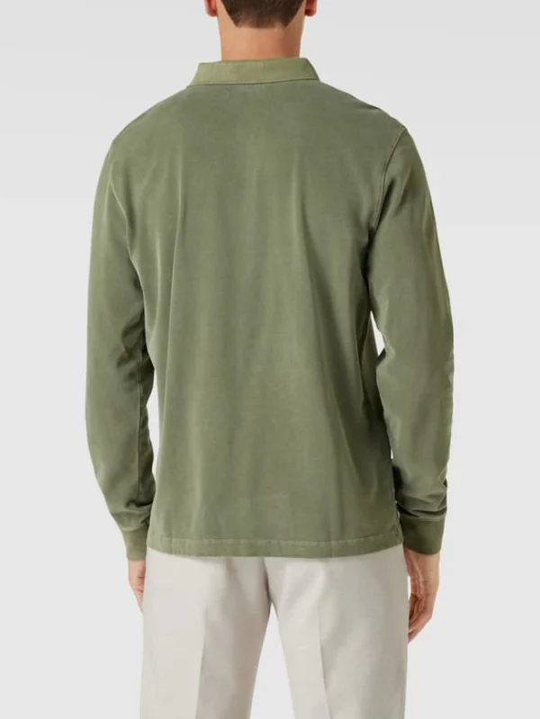 Angebote ? Marc O’Polo Poloshirt Mit Label-Stitching Modell ‘Washer Polo Basic’ – Olivgrün ? 6