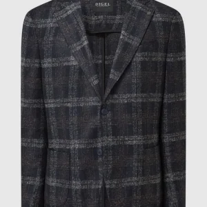 DIGEL Slim Fit 2-Knopf-Sakko Mit Woll-Anteil Modell ‚Kristo‘ – Dunkelblau 10