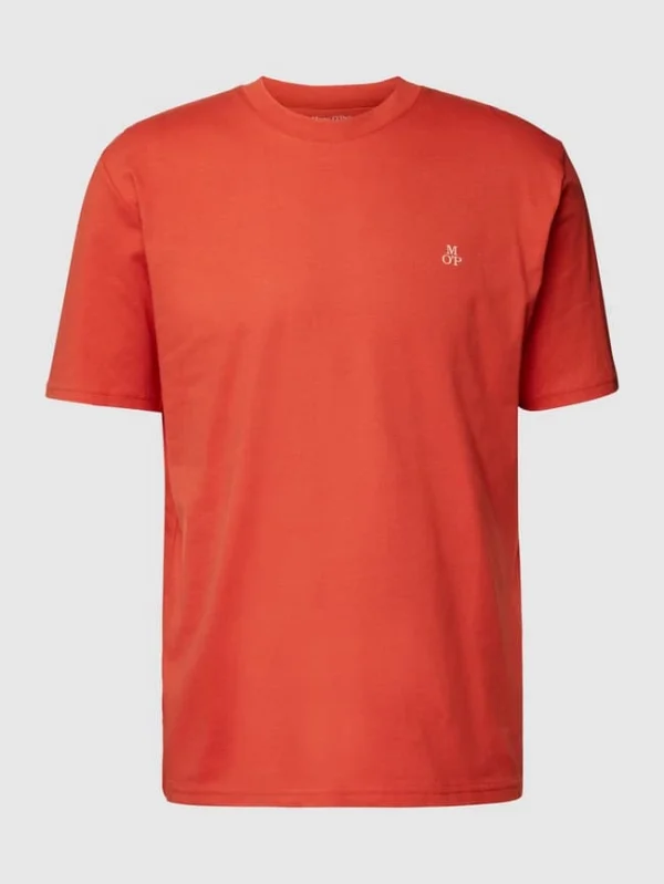 Marc O’Polo T-Shirt Mit Rundhalsausschnitt – Orange 3