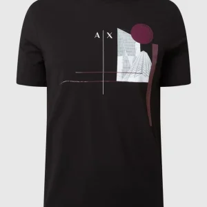 ARMANI EXCHANGE T-Shirt Mit City-Print – Schwarz 9