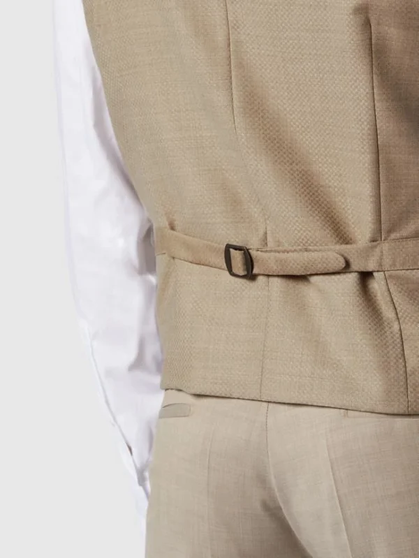 CG – Club Of Gents Weste Aus Reiner Schurwolle – YOUR OWN PARTY By CG – CLUB Of GENTS – Beige 4