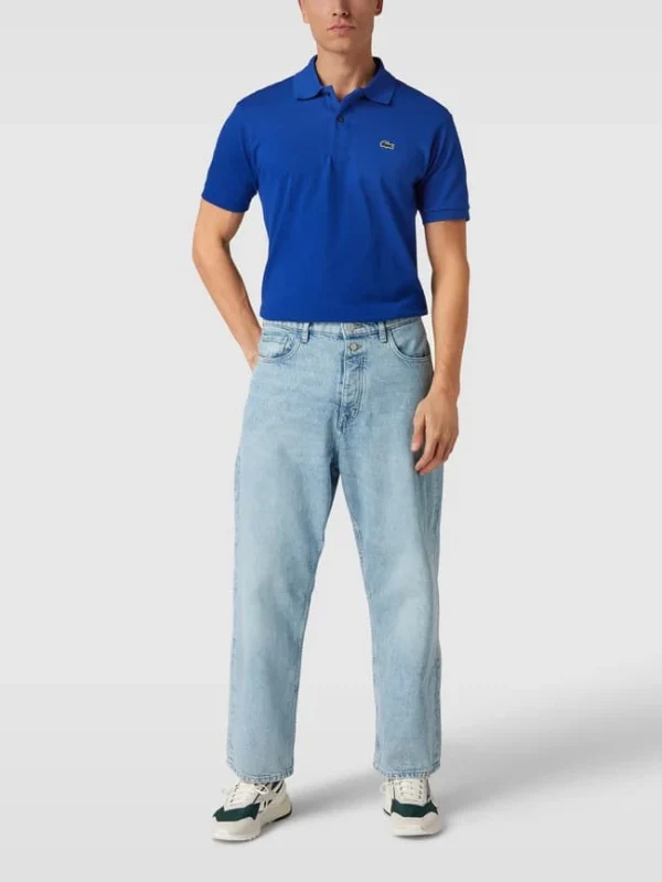 Lacoste Poloshirt Mit Label-Stitching – Royalblau 1