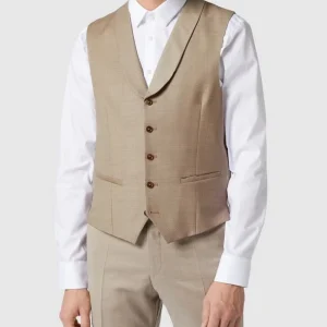CG – Club Of Gents Weste Aus Reiner Schurwolle – YOUR OWN PARTY By CG – CLUB Of GENTS – Beige 13