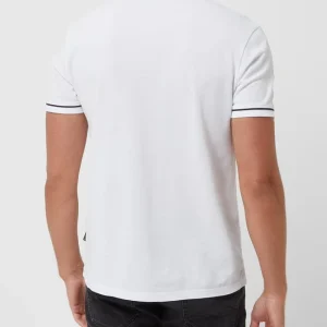 Napapijri Poloshirt Aus Piqué Modell ‚Whale‘ – Weiß 15