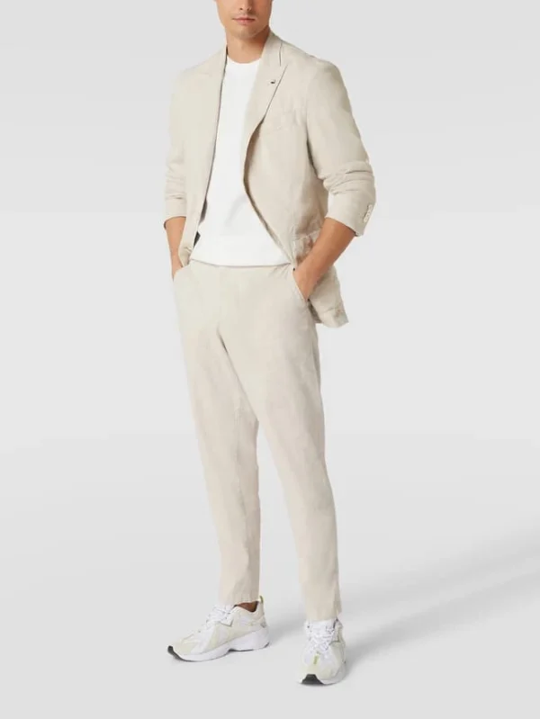Coupon ? BOSS Sakko Mit Anstecknadel Modell ‘Hanry’ – Offwhite ⌛ 1