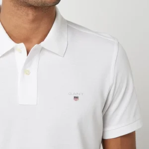 Gant Regular Fit Poloshirt Aus Baumwolle – Weiß 11