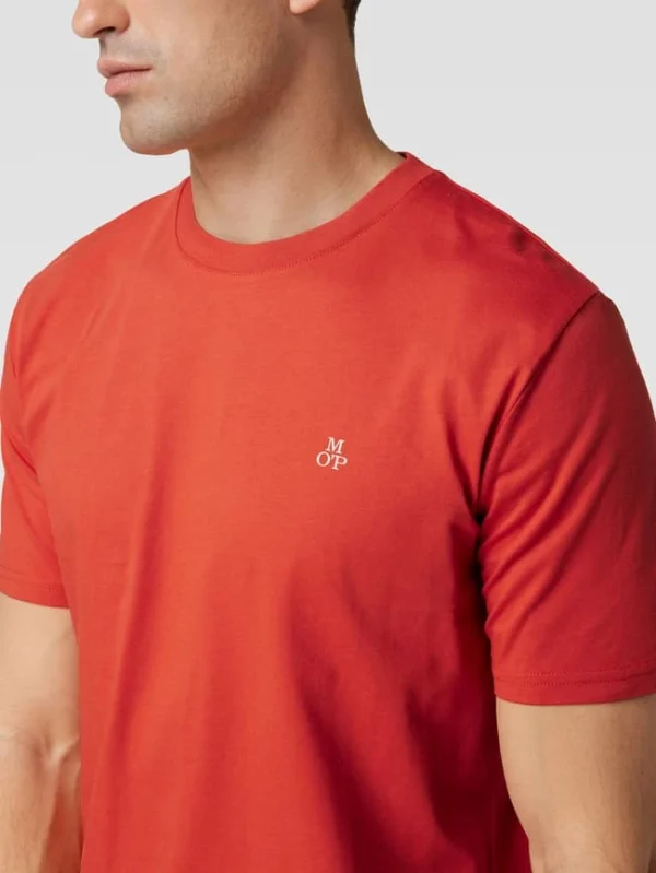 Marc O’Polo T-Shirt Mit Rundhalsausschnitt – Orange 4