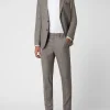 Angebote ? Pierre Cardin Anzughose Mit Stretch-Anteil Modell ‘Rick’ – Aubergine Meliert ✨ 17