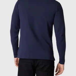 Gant Poloshirt Im Langärmeligen Design – Marineblau 15