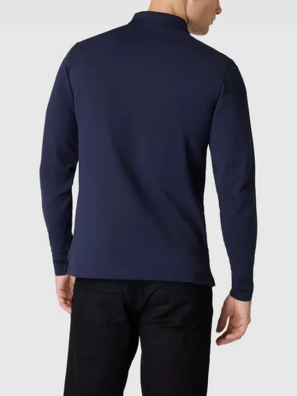 Gant Poloshirt Im Langärmeligen Design – Marineblau 6