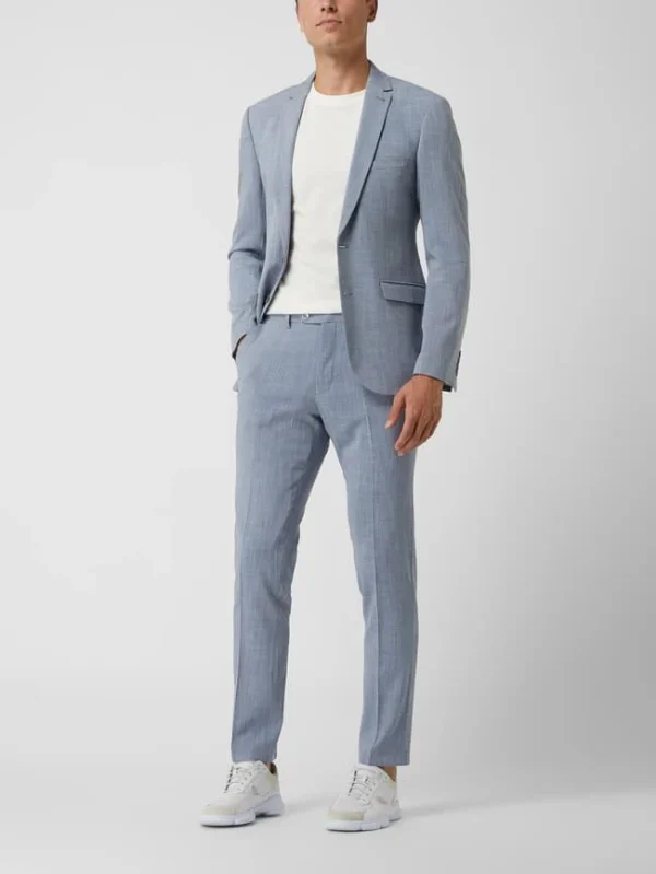 Coupon ⭐ Montego Anzughose Mit Stretch-Anteil – Blau ? 1