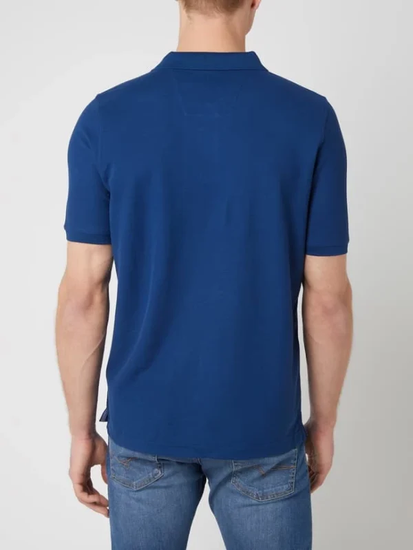 Neu ? Fynch-Hatton Poloshirt Aus Supima®-Baumwolle – Dunkelblau ? 6