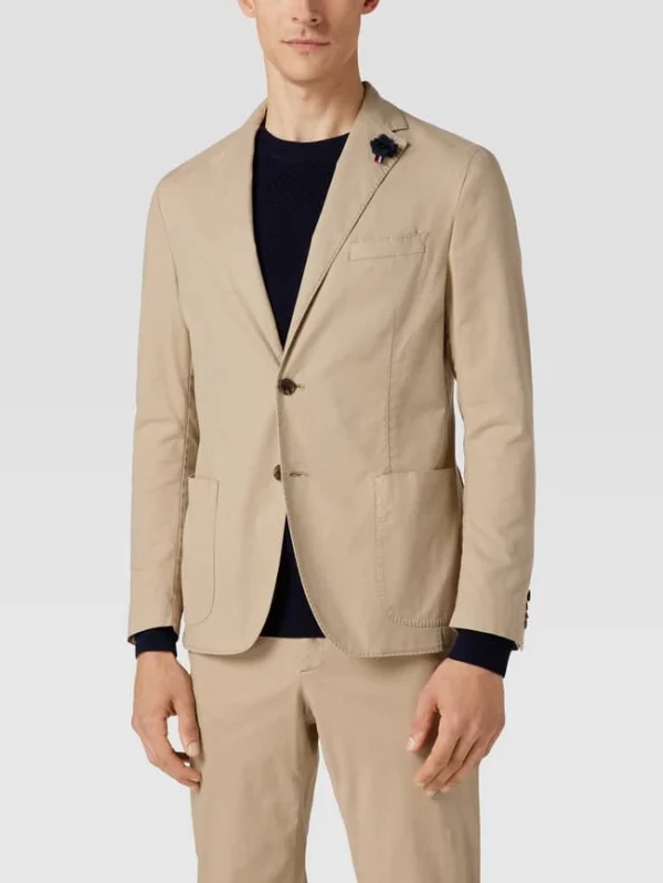 Am billigsten ? Tommy Hilfiger Anzug Mit Strukturmuster Modell ‘Garment’ – Offwhite ? 5