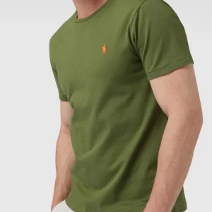 Rabatt ? Polo Ralph Lauren T-Shirt Mit Label-Stitching – Olivgrün ? 11