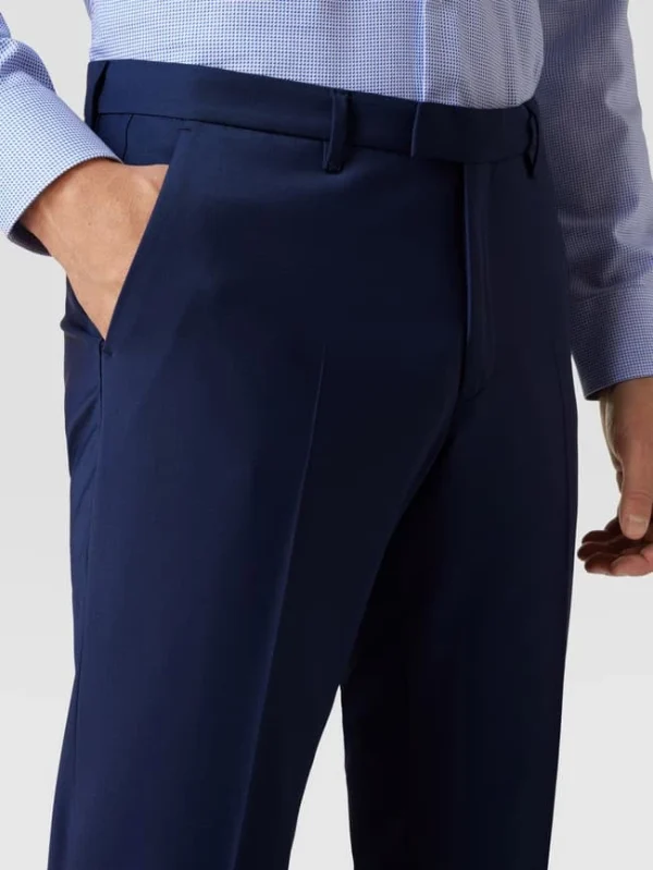 Drykorn Slim Fit 2-Knopf-Sakko Mit Woll-Anteil Modell ‚Irving‘ – Royalblau 4