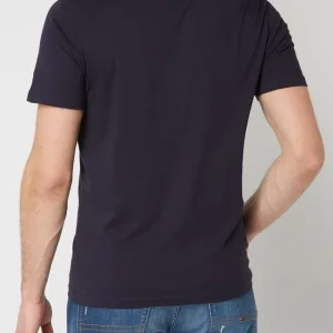 Aktion ✨ Tom Tailor T-Shirt Mit Logo-Print – Marineblau ? 15