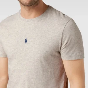 Polo Ralph Lauren T-Shirt Mit Logo-Stitching – Hellgrau 11