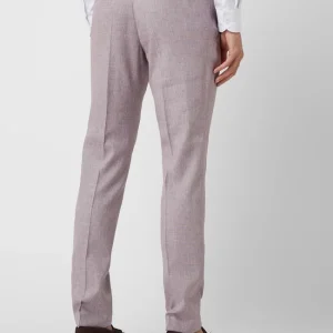 Atelier Torino Slim Fit Anzug Mit Leinen-Anteil Modell ‚Tancredo‘ – Flieder 22