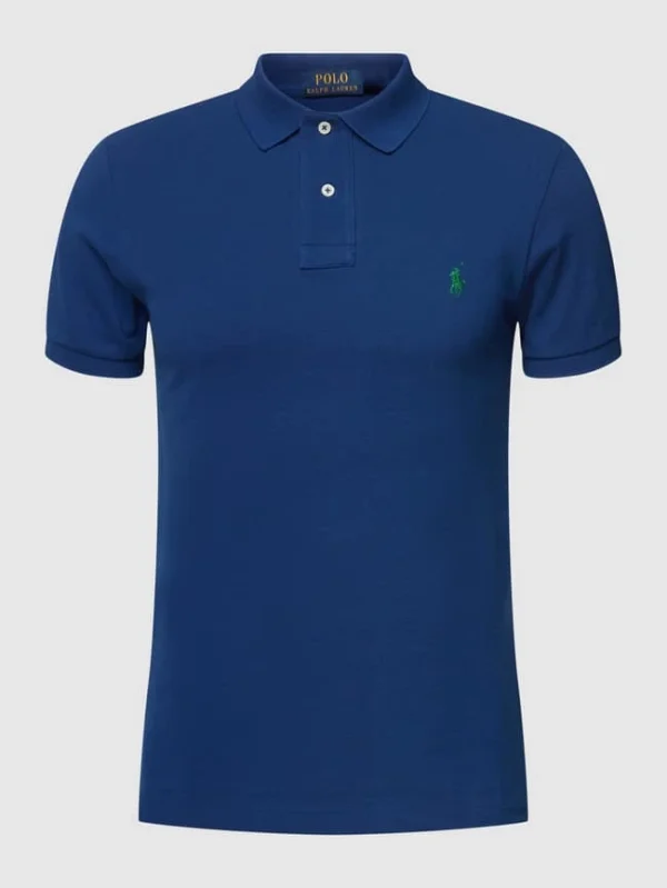 Beste Bewertungen von ? Polo Ralph Lauren Poloshirt In Melierter Optik – Royalblau ? 3