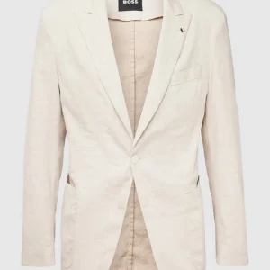 Coupon ? BOSS Sakko Mit Anstecknadel Modell ‘Hanry’ – Offwhite ⌛ 9